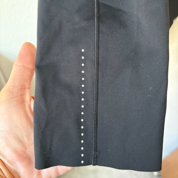 Lululemon Fast & Free Black High-Rise Crop 19" Leggings – Size 4 - Picture 2 of 5